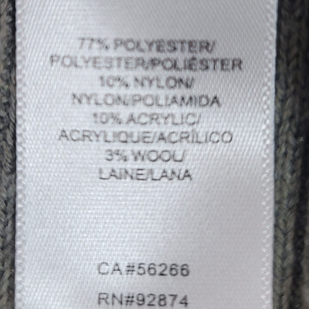 Splendid Rib Wide Leg Crop Pant In Soft Vintage Olive Branch, XL, - Picture 10 of 11